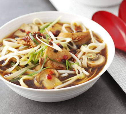 Hot-and-Sour Chicken Noodle Soup
