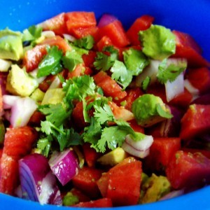 Puuviljane salat grilli kõrvale