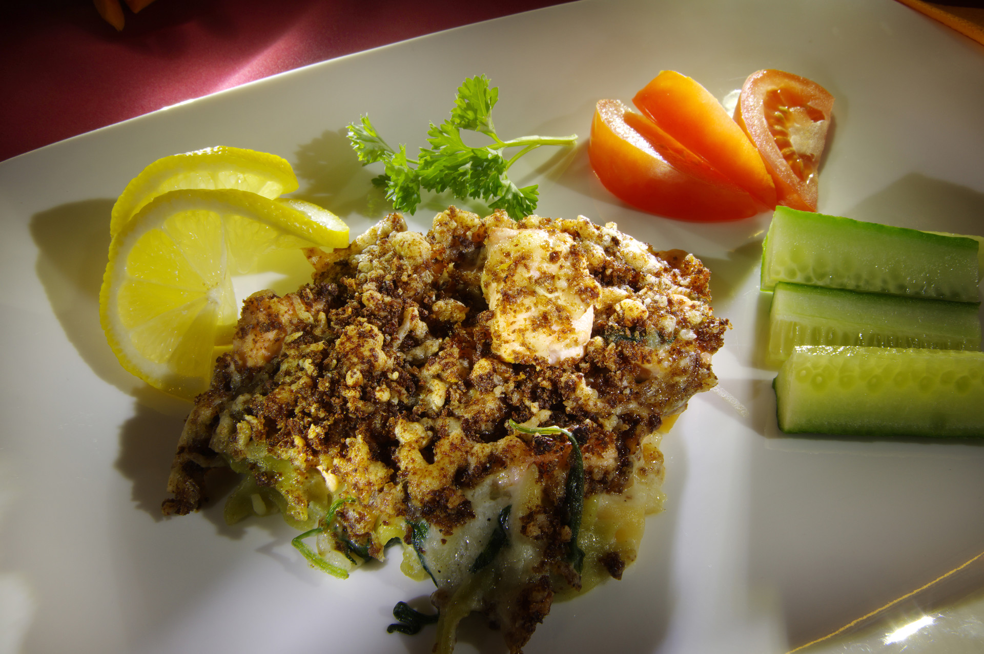 Lõhe-pastavorm spinatiga  